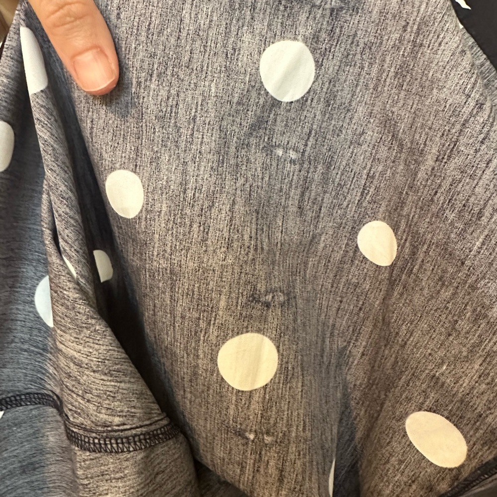 ⚡️NWT Elegant Navy and White Polka Dot Long Sleeve Dress - Picture 7 of 8